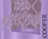 !A purple chandelier