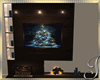 Winter H. Fireplace & TV