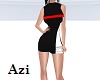 Red Line Mini Dress