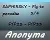 SAPHIRSKY-FLY2PARAD 3/4
