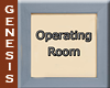 Operating Room Sign