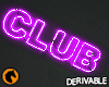 Club Neon Sign Pink