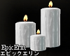 White Melting Candles