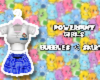 PPG. bubbles skirt