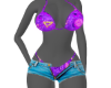 80s Bikini + Shorts
