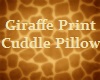 Safari Cuddle Pillow