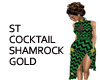 ST DRESS SHAMROCK GOLD