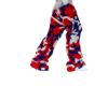red/blue camo