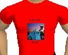 Red  I love NY tee shirt
