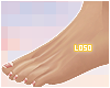 Female Mesh Feet.Natural