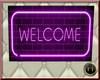 TT*Welcome sign neon