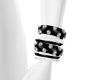 [S]Blk/White Bracelet L