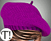 T! Lisa Plum Beret/Brown