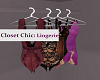 closet chic: Lingerie