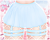 🧸Blue Mini Skirt