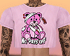No Days Off Pink Crop