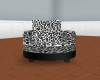 [JS]White Leopard Chair