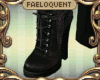 F:~ Witch boots purple
