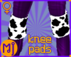 MJ Cow Print Knee Pads F