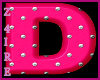 D - Letter Seat Pink