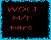 [Dark] Wolf Ears M/F