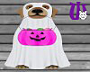 Ghost Dog Halloween pink