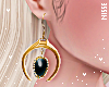 n| Piper Earrings Onyx