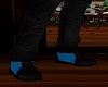 Black Shoes w/ Blue