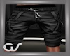 GS Black Cargo Shorts