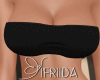Sexy Strapless Black