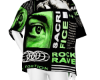 graphic shirt green/blk