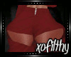 |xo| Bunny Sweats Red