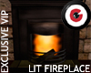 Iron Fireplace