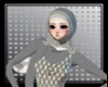 [PCc]Grey Muslimah Dress