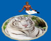 white tiger rug