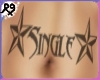 Stars Single Tattoo Fem