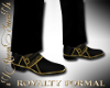 Formal Black Gold Shoes