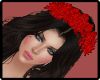 Spring Tiara Flowers red