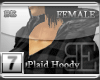 [BE] Grey Plaid|Hoody F