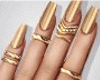 Gold Nails_