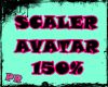 PR Scaler Avatar 150%