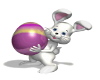 Easter Bunny Falling