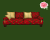 poinsettia couch