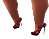 Scrolled Red Heels