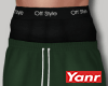 Training Shorts + T Grn