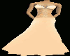 Elegant Tan Gown