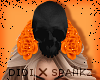 !D! Skull Head Orange