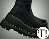 T! Black Ankle Boots