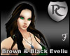 Brown & Black Eveliu