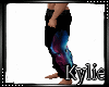 Galaxy Wolf Pants